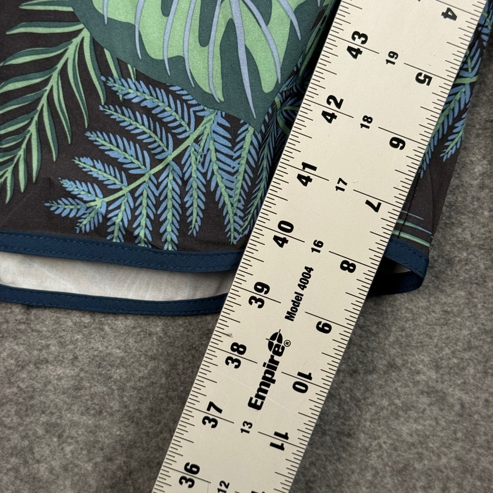 Fair Harbor Men's XXXL Swim Trunks Shorts Tropical Leaf Elastic Waist Drawstring - Picture 11 of 11
